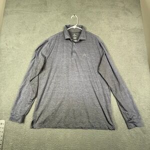 Rhoback Heather Gray Long-Sleeve Polo